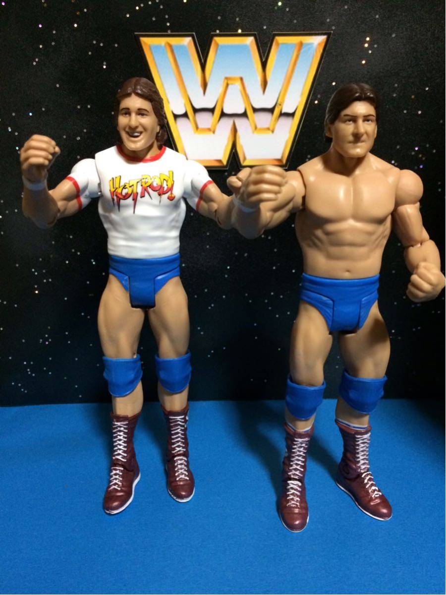 WWE WWF プロレス フィギュア マテル ロディーパイパー 2体セット 中古
