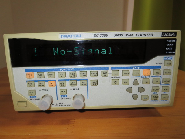 岩通 IWATSU SC-7205 ユニバーサル・カウンタ | ユニバーサル 岩通 IWATSU SC-7205 ユニバーサル・カウンタ | ユニバーサル