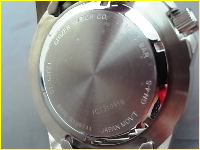 未使用/レア】CITIZEN シチズン 海外モデル メガダイバー メンズ 