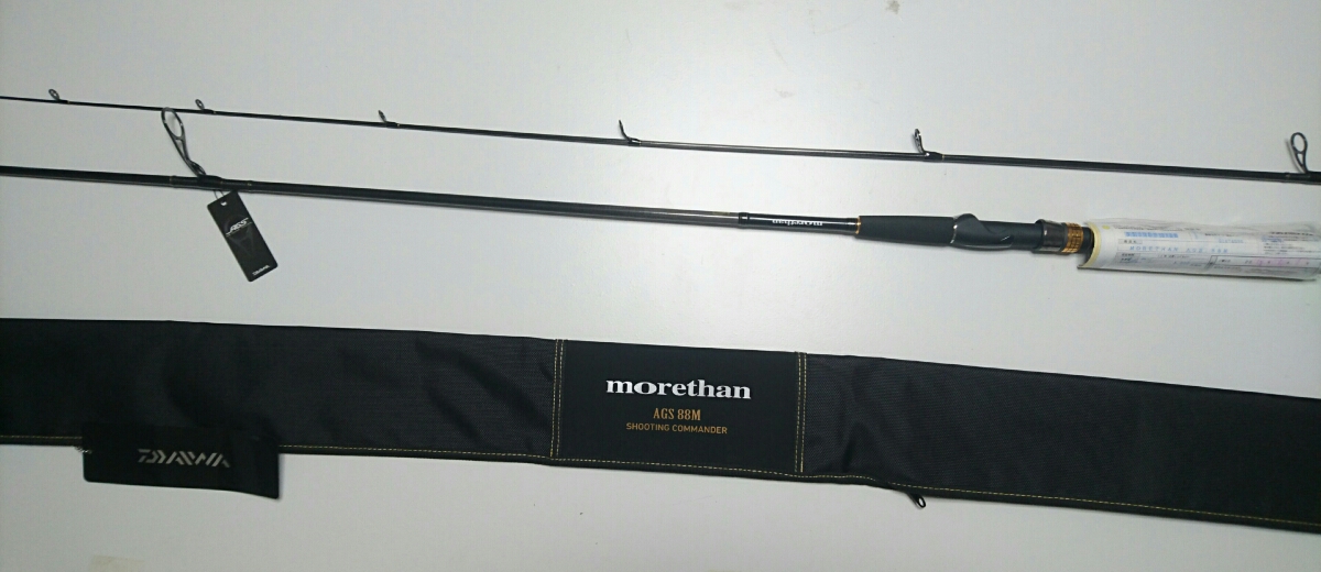 大人気，大得価 Daiwa morethan AGS 88M SHOOTING COMMANDER ダイワ モアザン シューティングコマンダ(ダイワ)｜売買されたオークション情報、yahooの商品情報をアーカイブ公開 - オークファン ルアーロッド