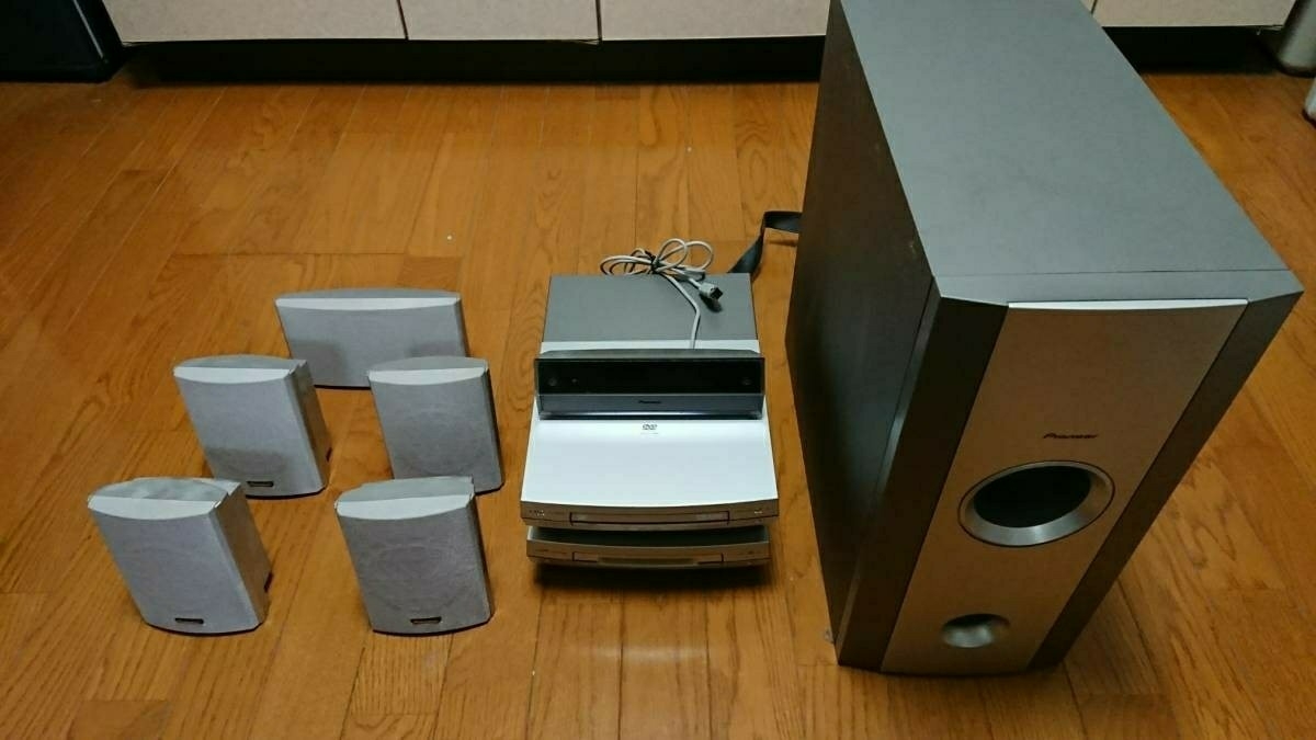 Pioneer DVD 5.1ch サラウンドシステム HTZ-77DV + ミニディスク