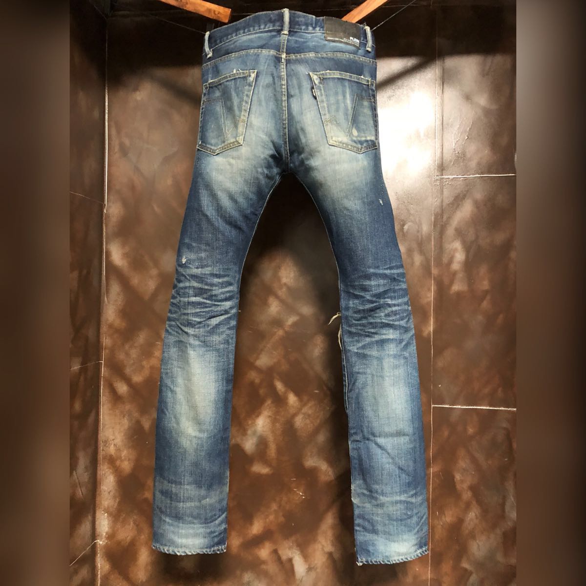 PLEIN プレイン リペア ダメージ加工デニム ジーンズ 1 S PLEIN 