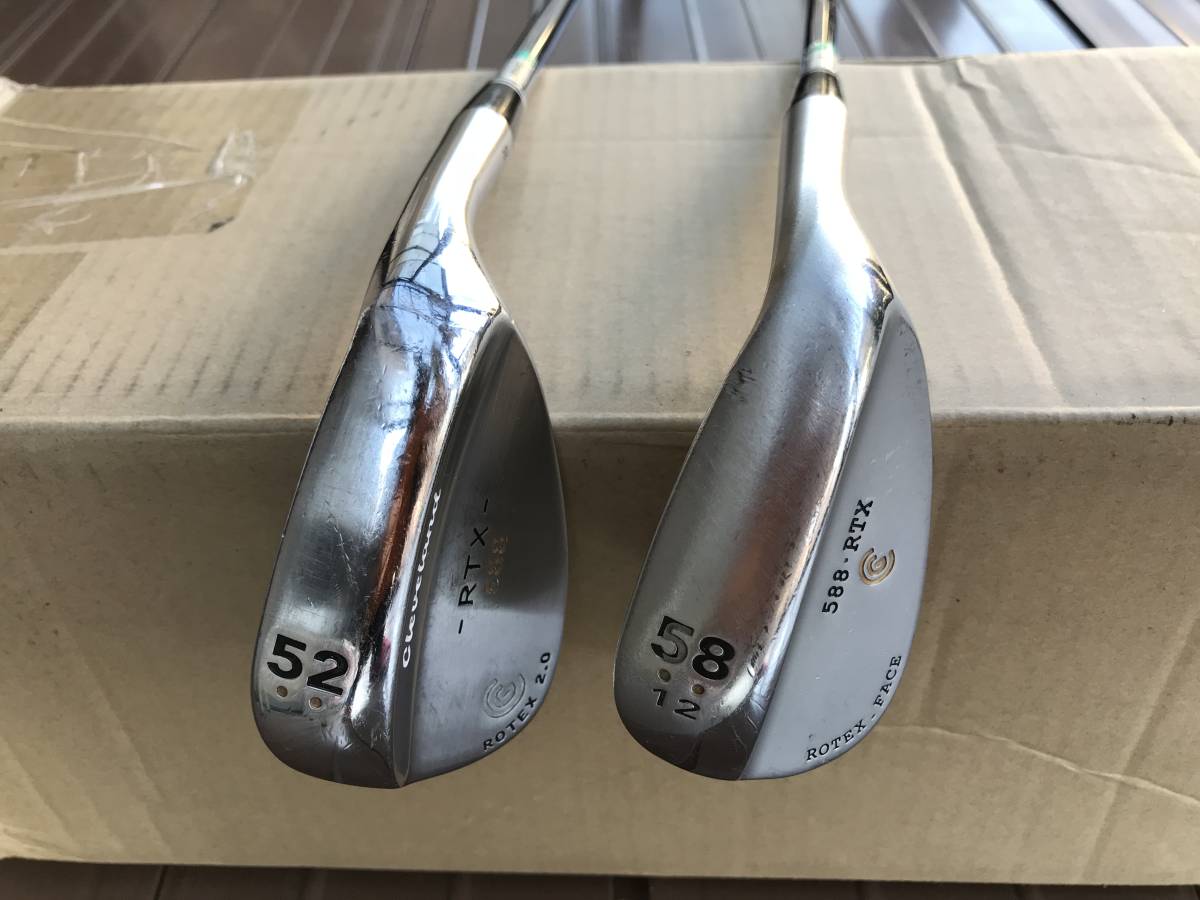 クリーブランド588RTX ウェッジ 52度58度 ダイナミックゴールドS200 