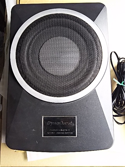 野党 DynaQuest DQC-800B コンパクトサブウーファー 【公式通販】