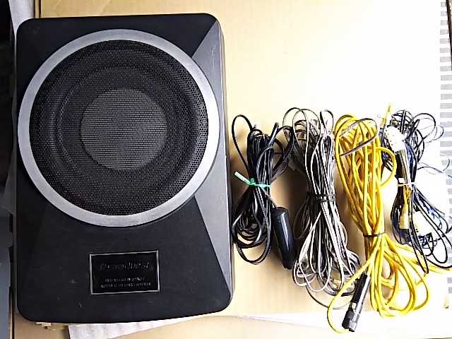 野党 DynaQuest DQC-800B コンパクトサブウーファー 【公式通販】