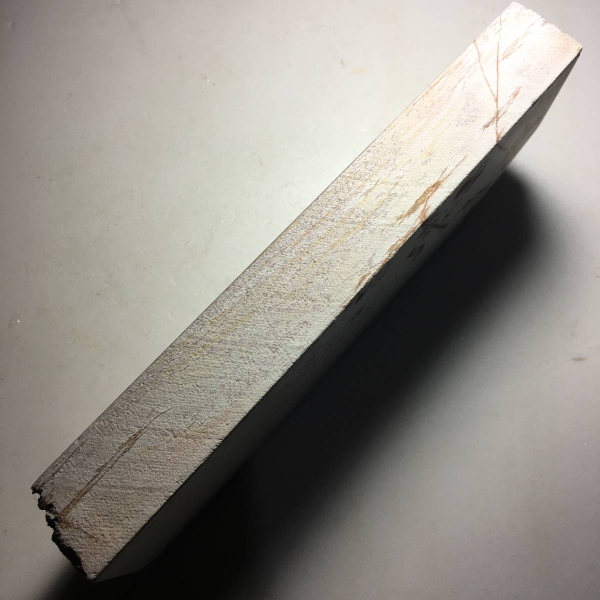 天然砥石 大平 紫墨流し蓮華巣板 823g ／鉋鑿大工道具鋸剃刀包丁