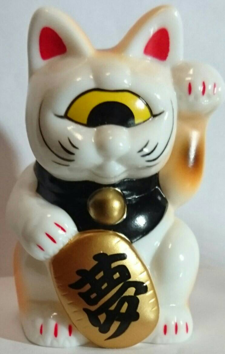 REALHEAD フォーチュンキャット　ベイビー 招き猫　ゴールド REALHEAD リアルヘッド フォーチュンキャットベイビー 8体 ビリー