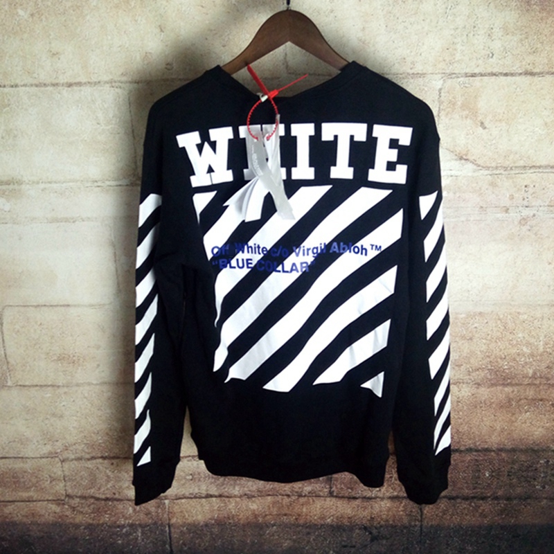 OFF-WHITE オフホワイト メンズ スウェット パーカ ダイアゴナル 
