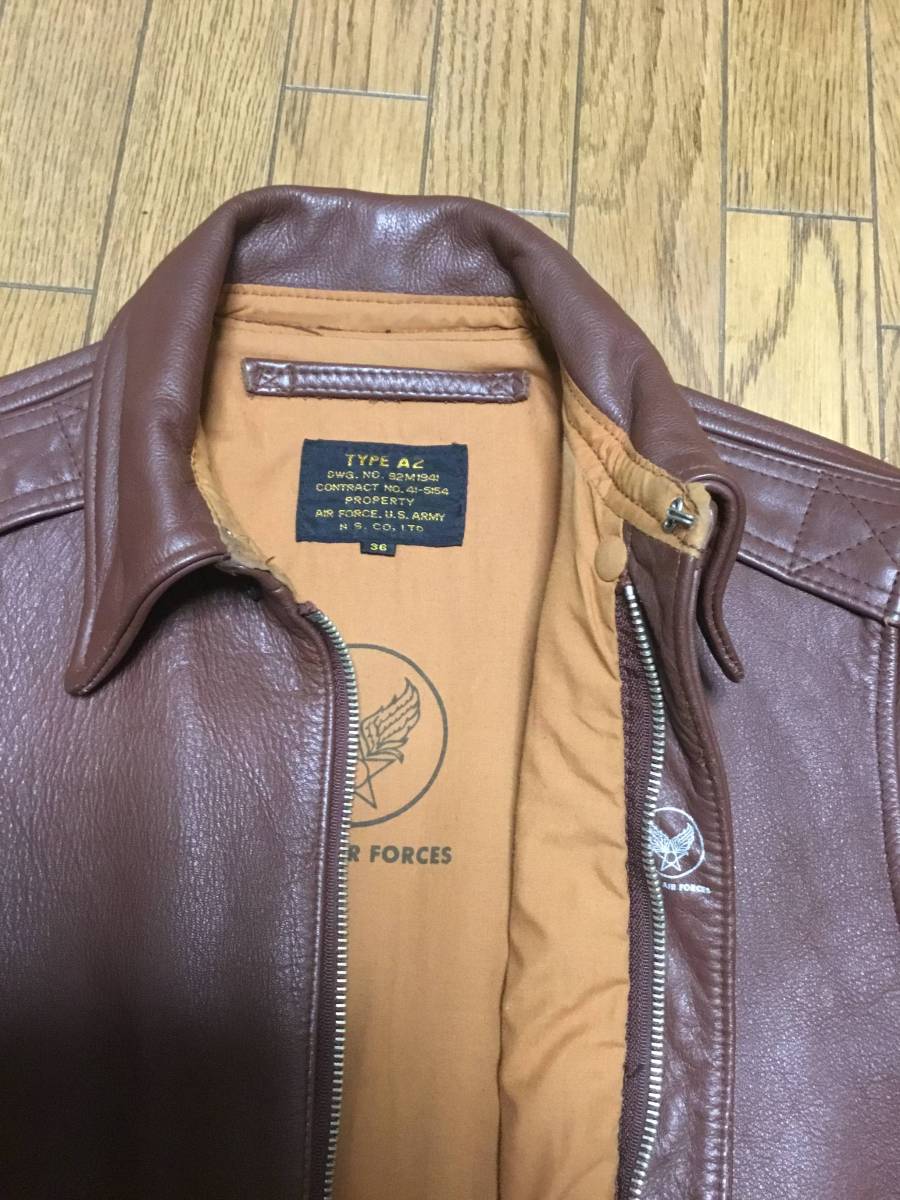 A2フライトジャケット 36 中田商店 美品 中田商店 A-2 A2 フライト 