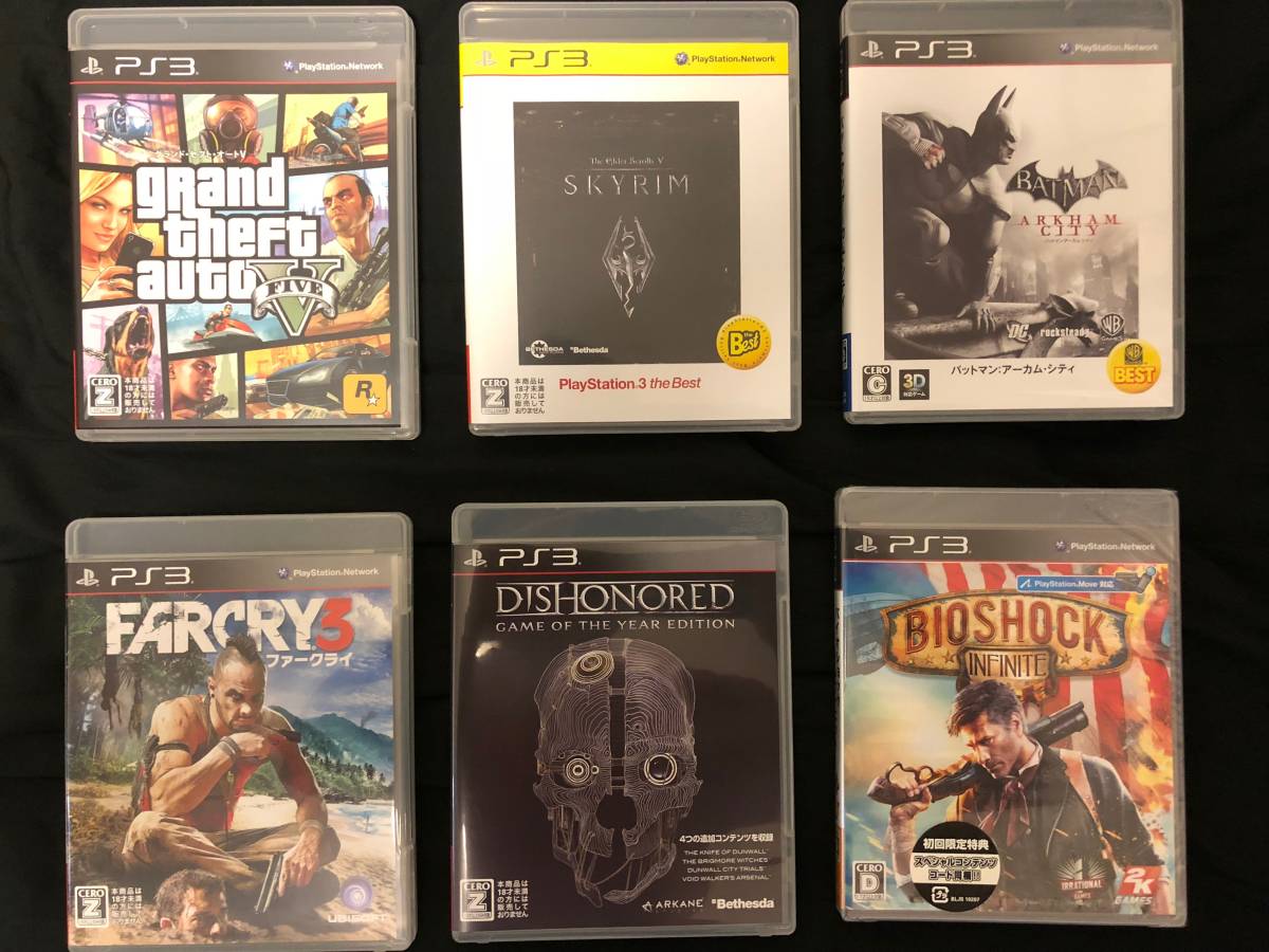 PS3 GTA まとめ売り ゲームソフト grand 4点セット - theft プレステ3 