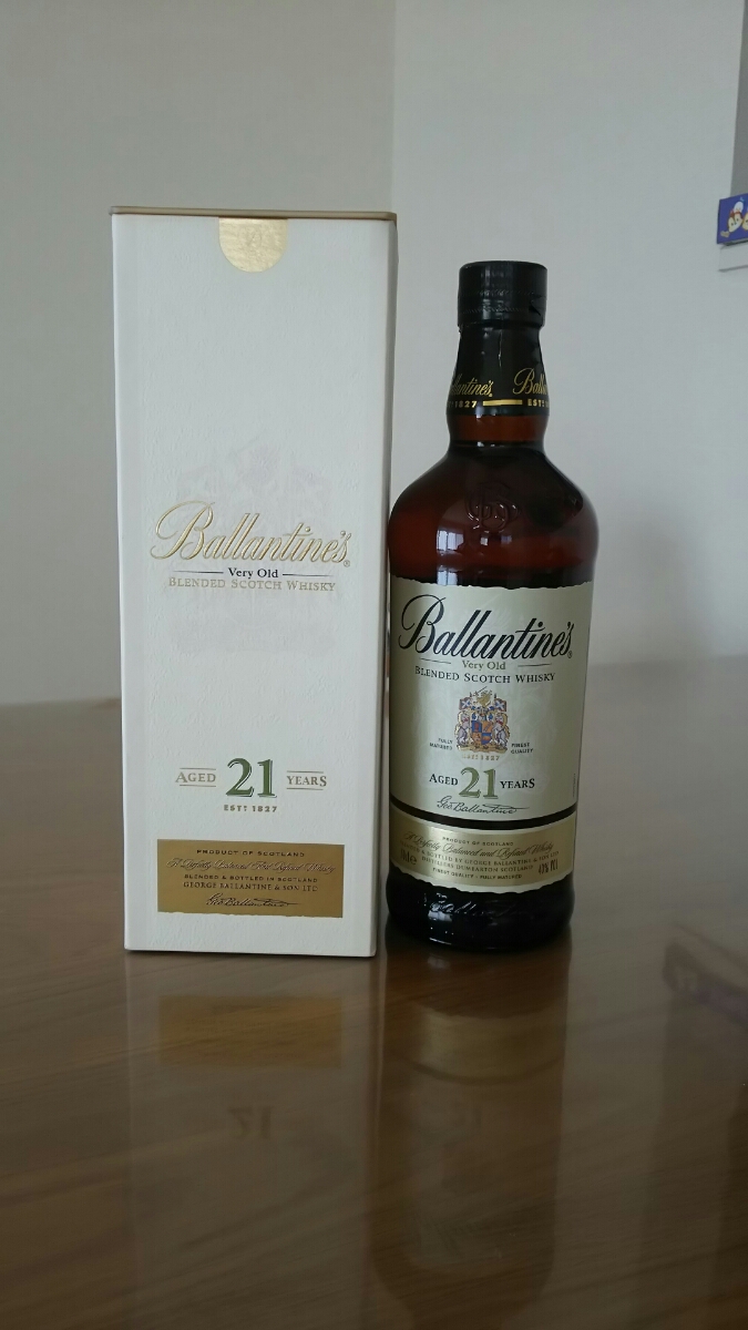 バランタイン 21年 700ml ウイスキー 箱付き : ～ 21年（単品容量600 