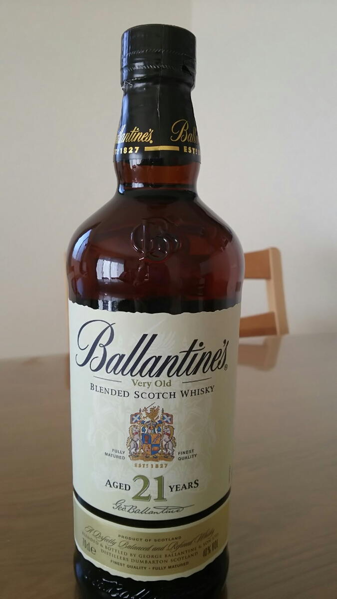 バランタイン 21年 700ml ウイスキー 箱付き : ～ 21年（単品容量600 
