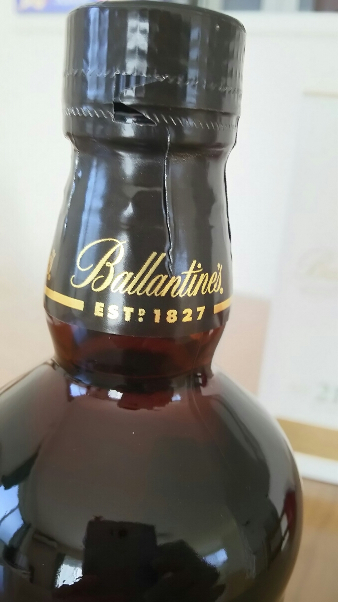 バランタイン 21年 700ml ウイスキー 箱付き : ～ 21年（単品容量600 