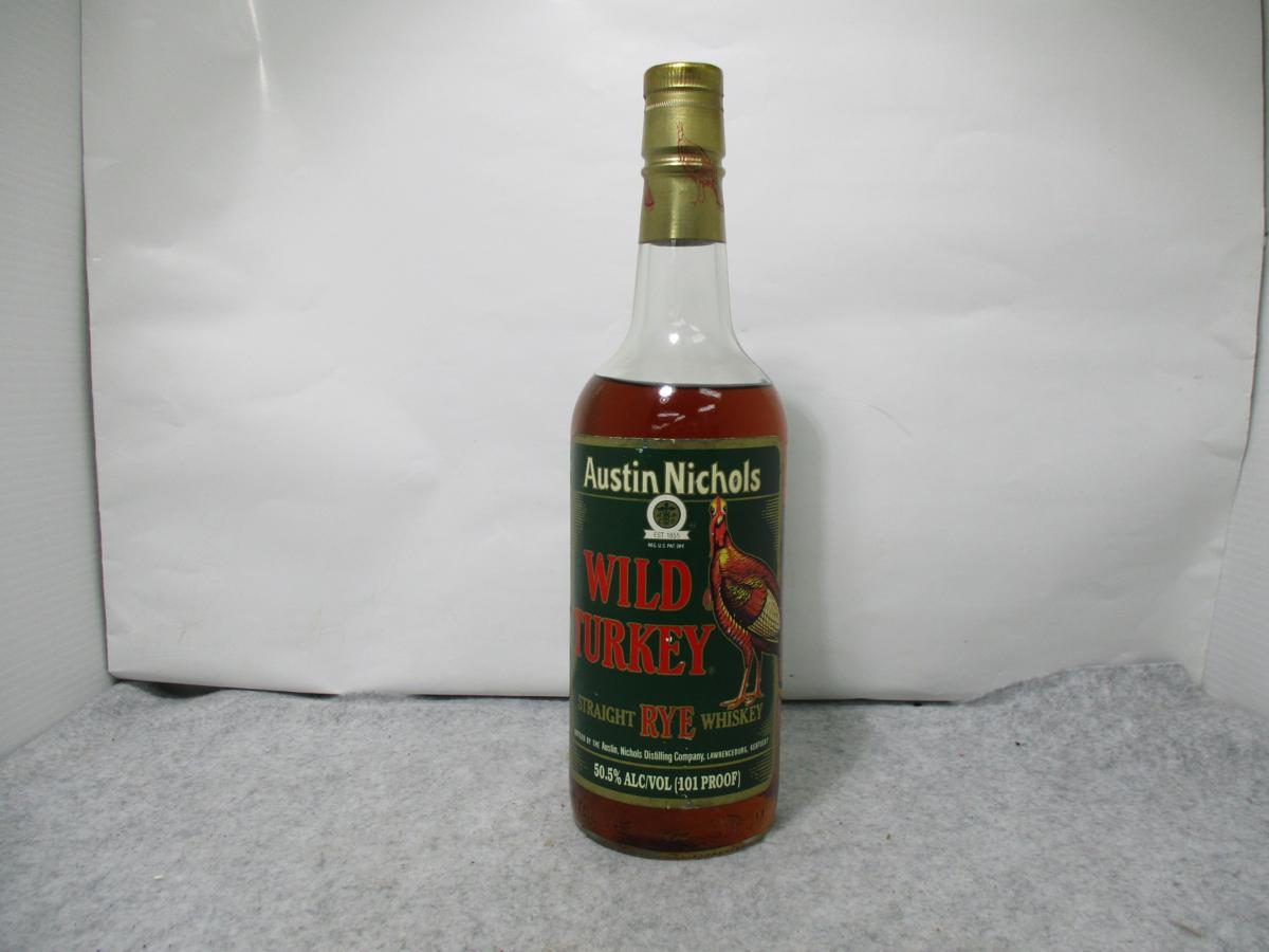 WILD TURKEY ワイルドターキー RYE グリーンラベル 旧ボトル バーボン