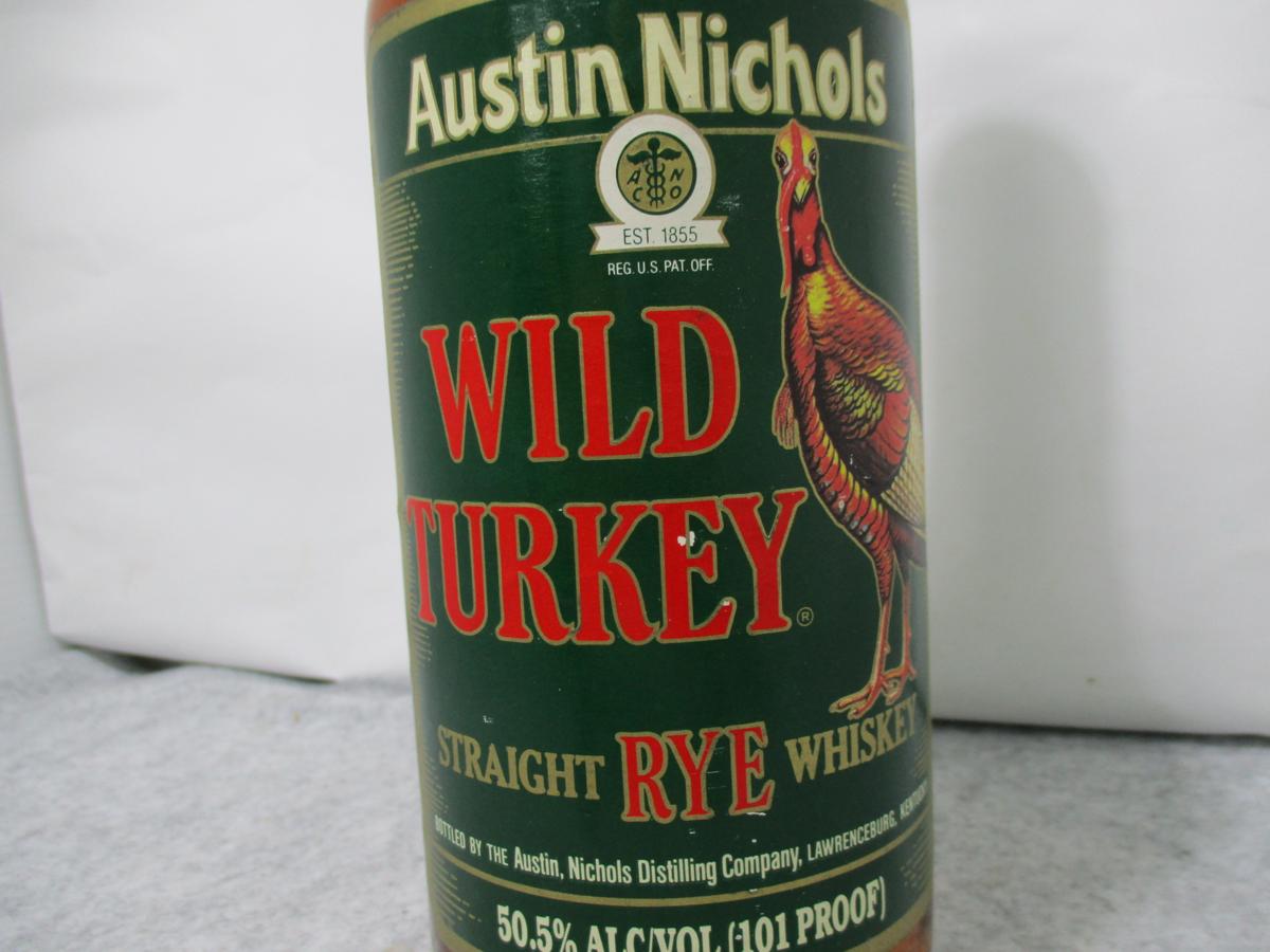 WILD TURKEY ワイルドターキー RYE グリーンラベル 旧ボトル バーボン