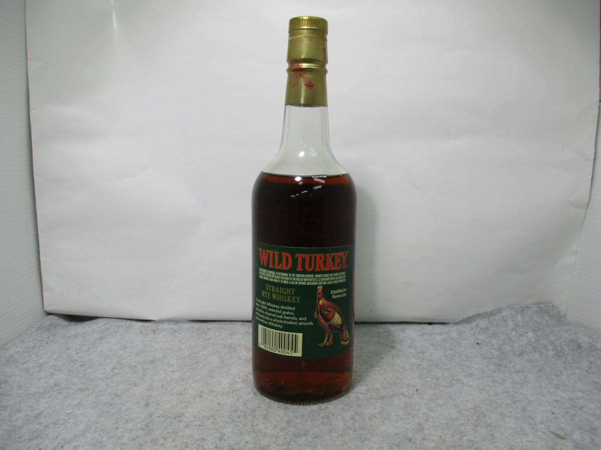 WILD TURKEY ワイルドターキー RYE グリーンラベル 旧ボトル バーボン