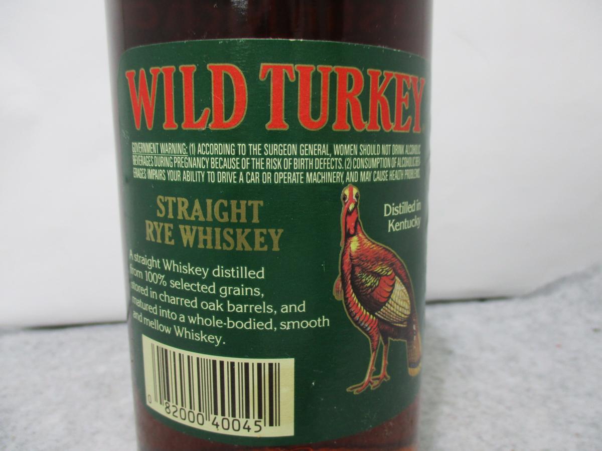WILD TURKEY ワイルドターキー RYE グリーンラベル 旧ボトル バーボン