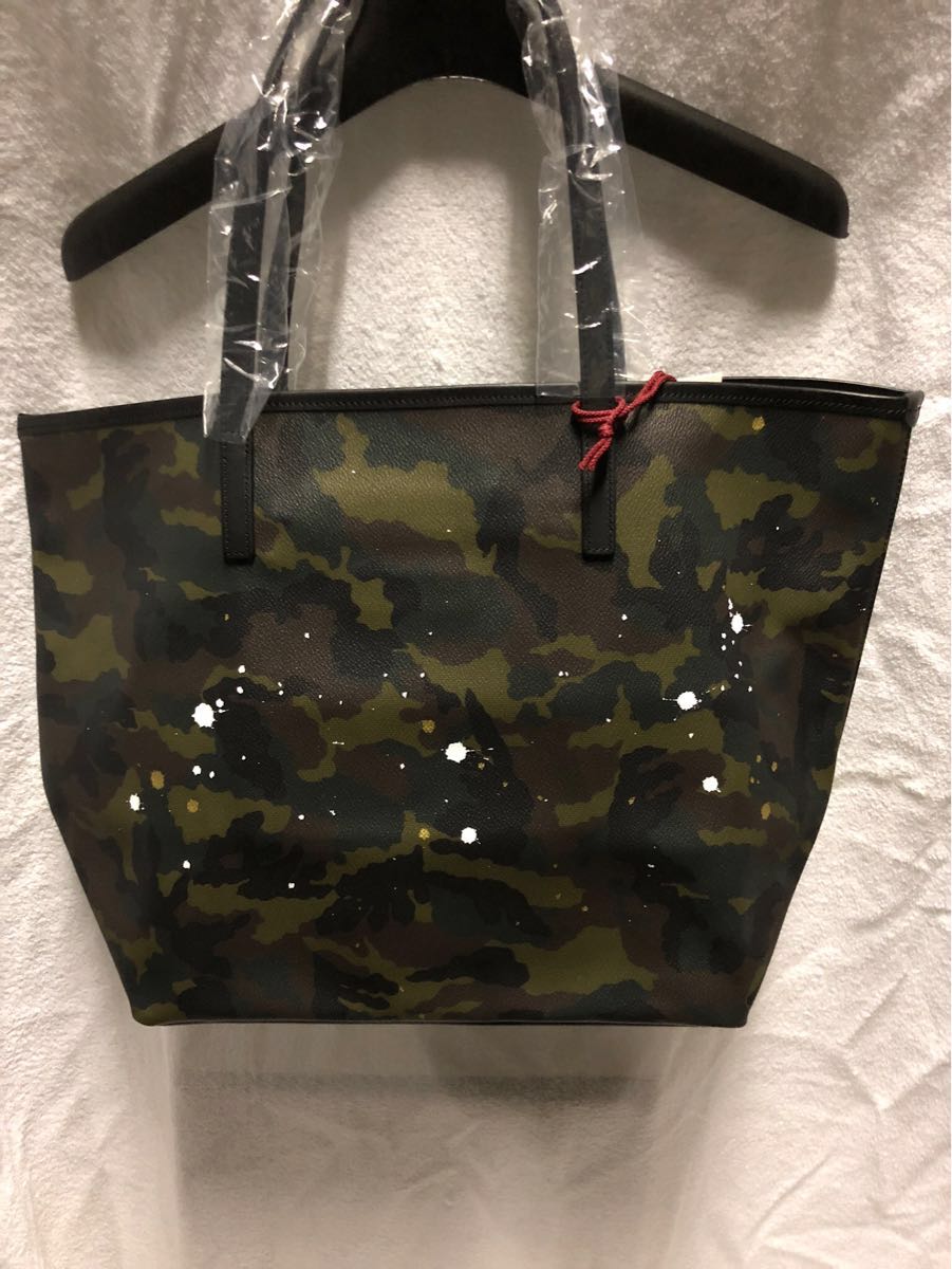 GENTIL BANDIT カモフラ 横型 ショルダーバッグ 美品 美品 GENTILBANDIT ジャンティバンティ 5周年限定 カモフラ 迷彩 2way