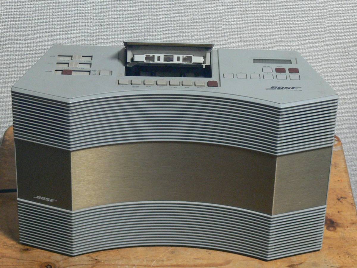 【良品】BOSE ラジオ カセットAW-1 各種動作確認済み 動作確認済BOSE WAVE MUSIC SYSTEM AW-1 ラジカセ BOSE ボーズ BOSE