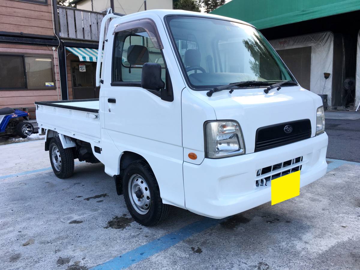 □EL付4WD エアコン パワステ サンバーT 車検取り立て 66100㎞□ワン 