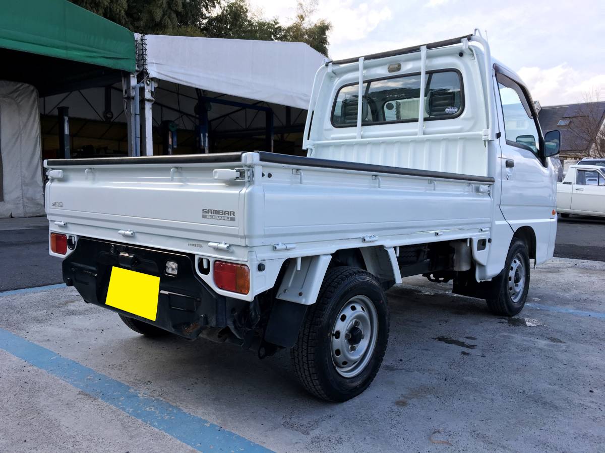 □EL付4WD エアコン パワステ サンバーT 車検取り立て 66100㎞□ワン 