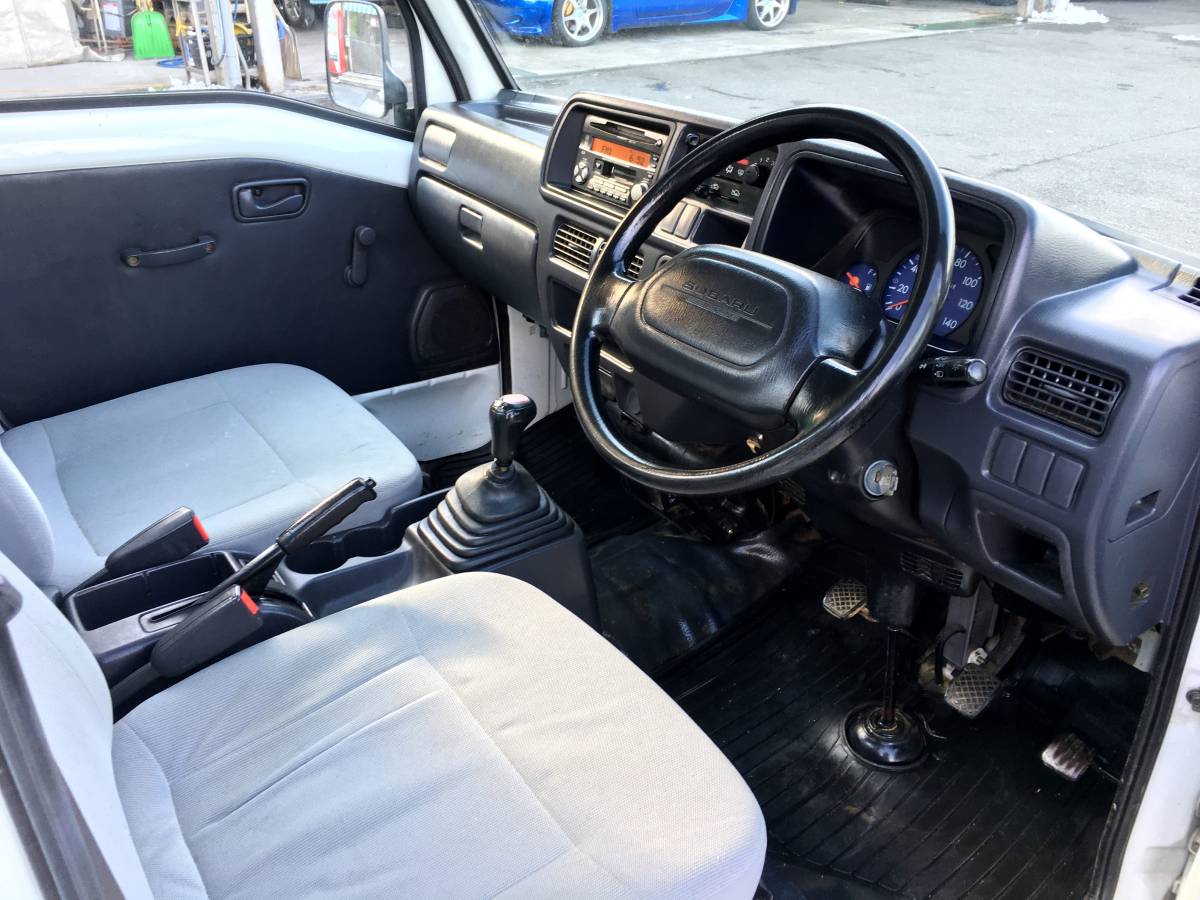 □EL付4WD エアコン パワステ サンバーT 車検取り立て 66100㎞□ワン 