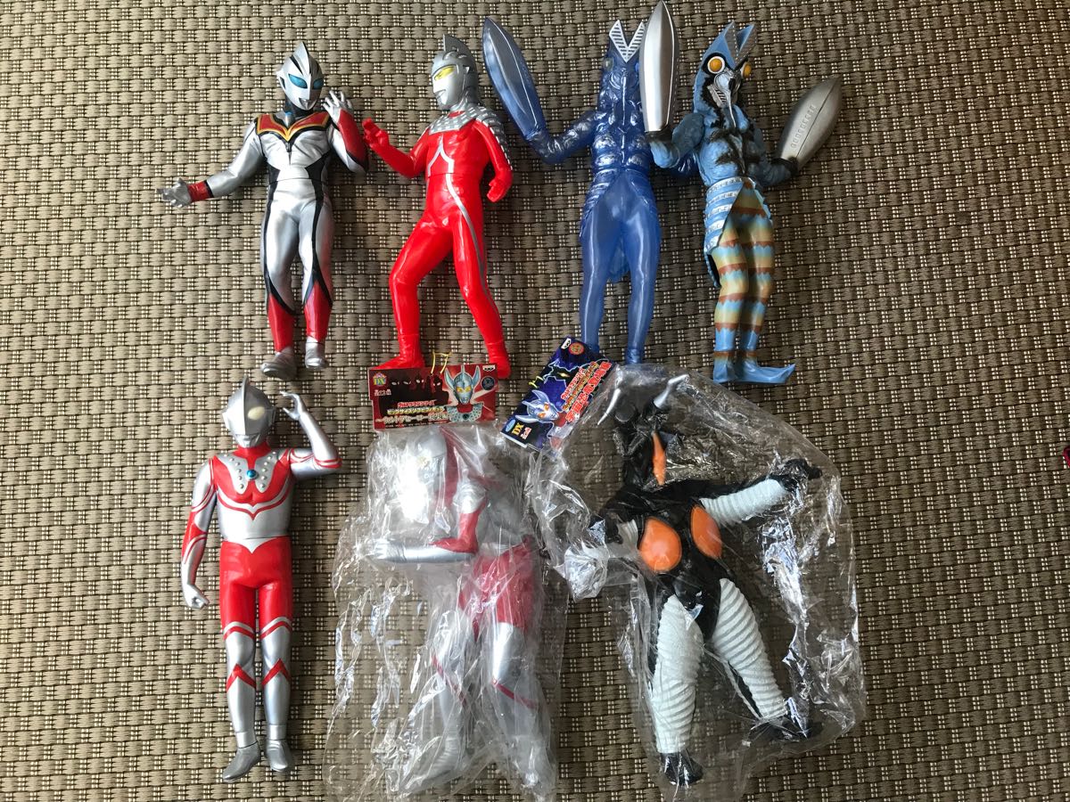 ウルトラマンビッグサイズソフビ まとめて ゾフィー ゼットン バルタン 