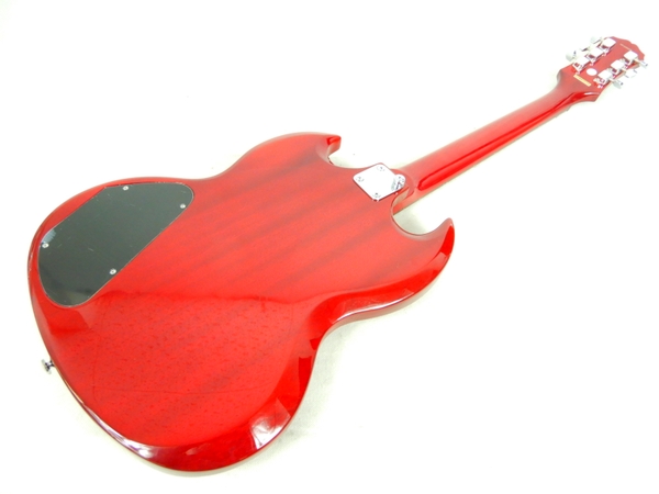 極美品　Epiphone SG エレキギター 赤 艶消し ソフトケース付き 中古 Epiphone エピフォン SG Special Cherry エレキ ギター ソフト