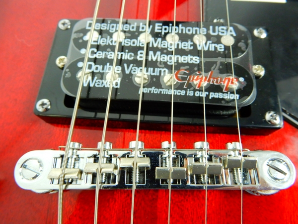 中古 Epiphone エピフォン SG Special Cherry エレキ ギター ソフト