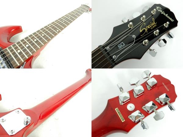 中古 Epiphone エピフォン SG Special Cherry エレキ ギター ソフト