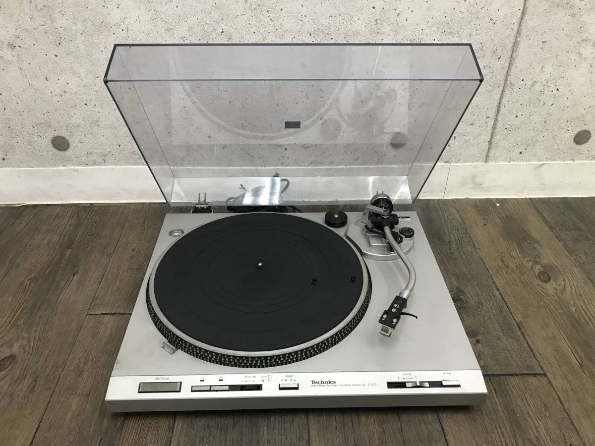 オーディオ機器 動作確認済み technics SL-D3 ターンテーブル 本体