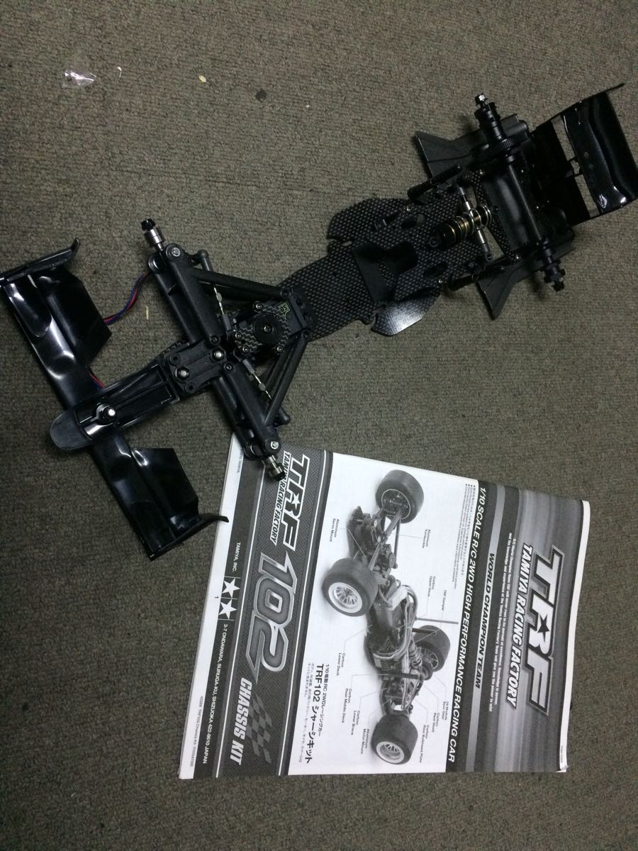 まーちゃんタミヤ タミヤ TRF102 ブラックエディション 未走行品 F1