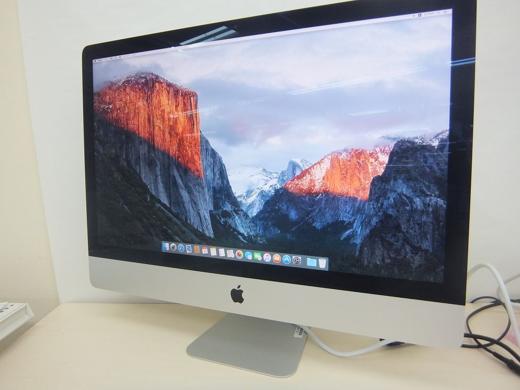 1714A□Apple iMac (Retina 5K， 27-inch) Core i7 4GHz / 大容量