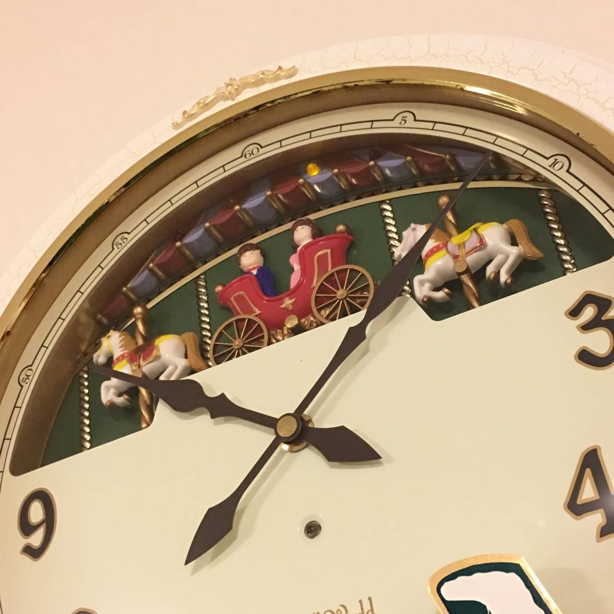 超美品！】からくり時計 スモールワールド セレモニー2 毎正時メロディ