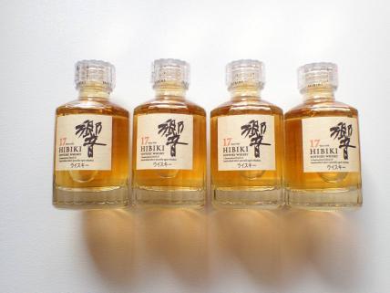 ☆新品☆サントリーウイスキー響17年☆50ml☆５本セット☆