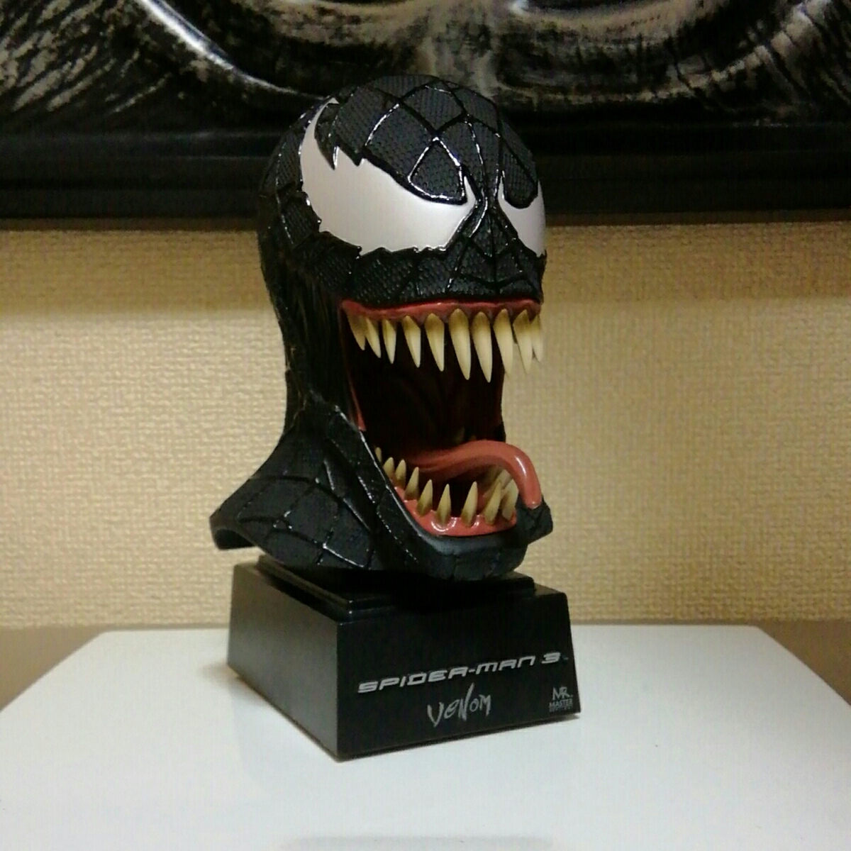 スパイダーマン３　ベノム　マスターレプリカ社　(約19㎝)