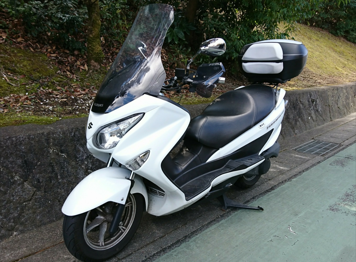 ☆カスタム多数！一度きり出品！ SUZUKIバーグマン200☆(126cc
