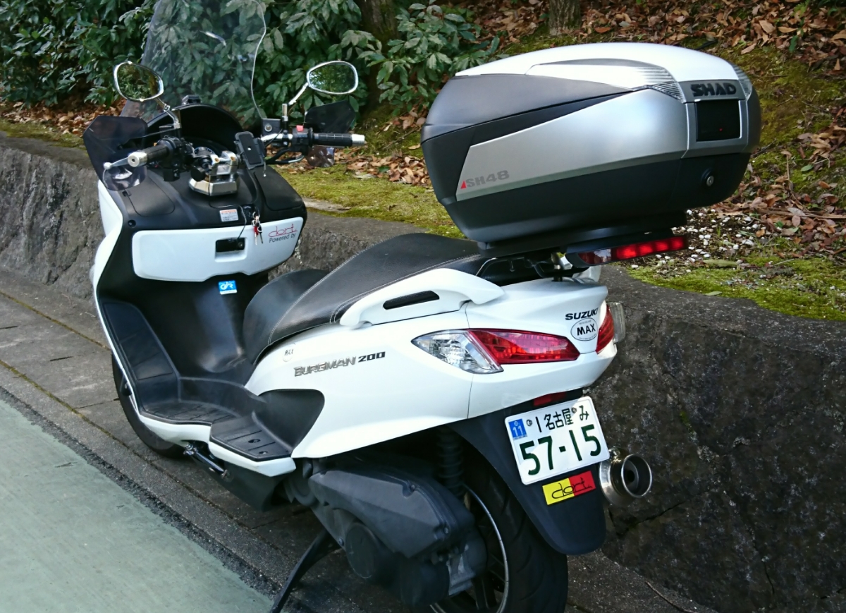 ☆カスタム多数！一度きり出品！ SUZUKIバーグマン200☆(126cc