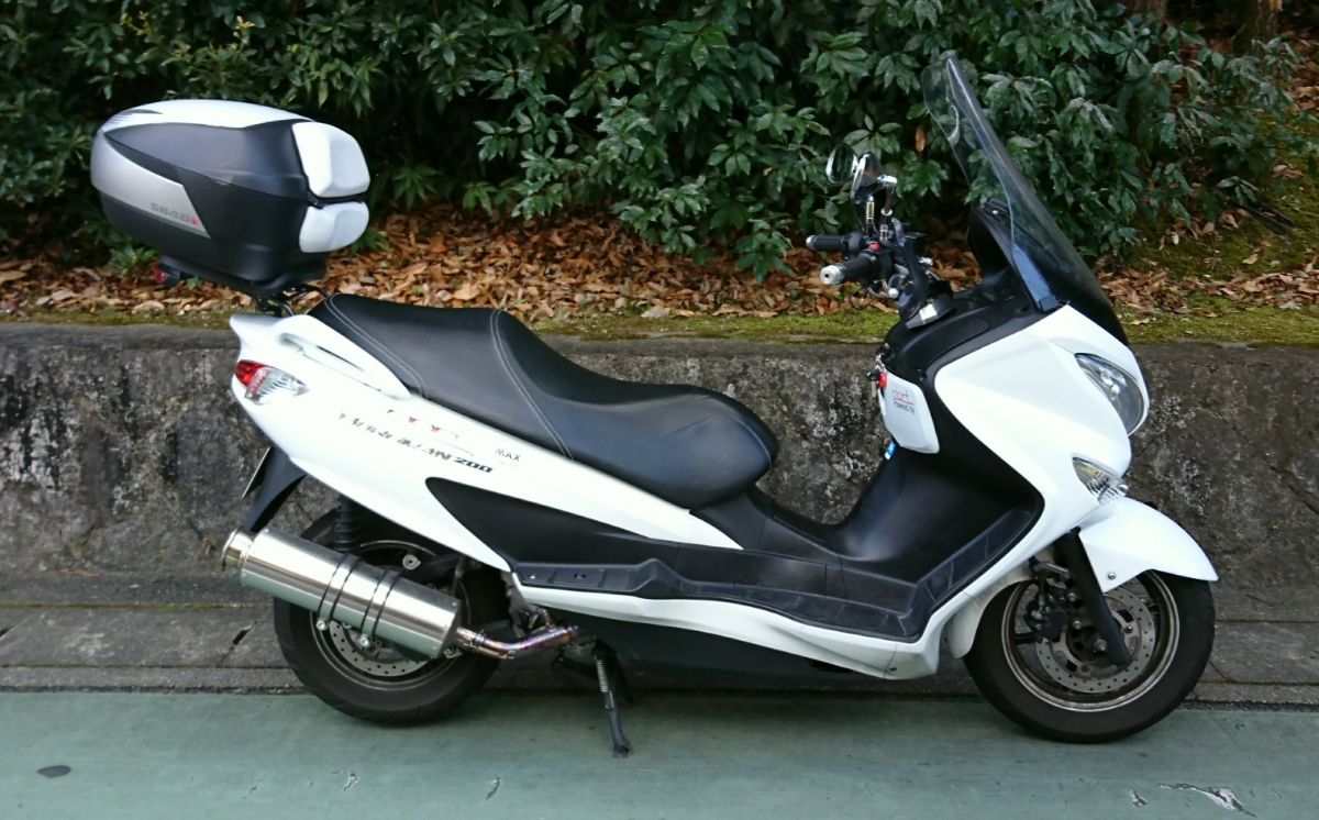 ☆カスタム多数！一度きり出品！ SUZUKIバーグマン200☆(126cc
