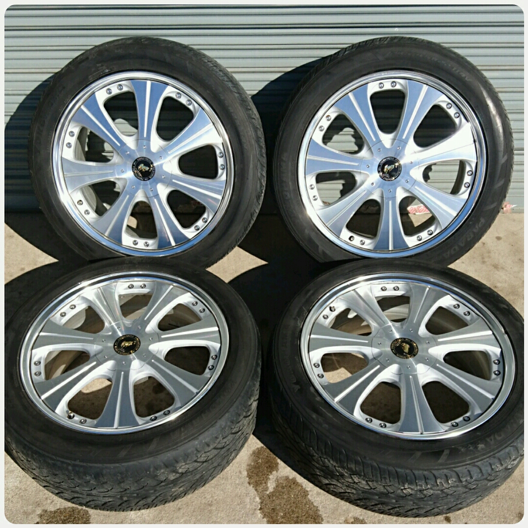 ランクル 100 200 22インチ ロデオドライブ ハザー P.C.D150 285/45R22