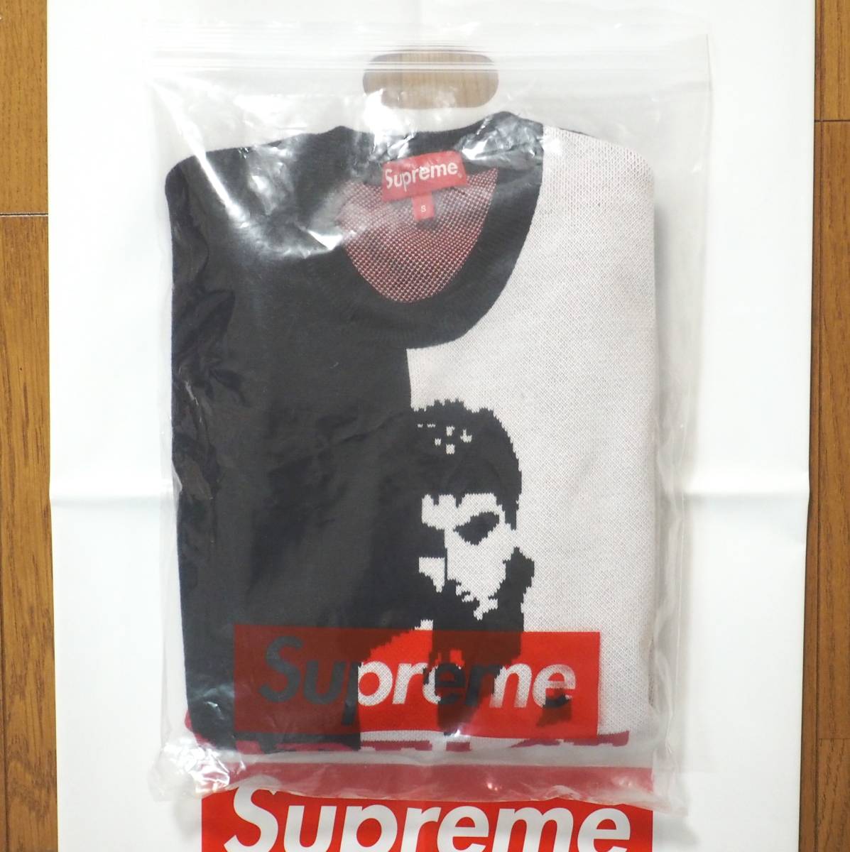 新品☆Supreme 17FW Scarface Sweater S キムタク着用 シュプリーム 