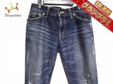  バーバリーブラックレーベル Burberry Black Label ボトムス ジーンズ サイズ76 ネイビー メンズ ダメージ加工(ボトムス)｜売買されたオークション情報、yahooの商品情報をアーカイブ公開 - オーク 男性用