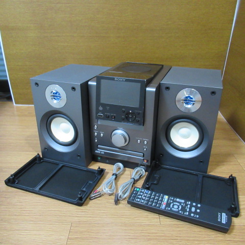◇SONY NAS-D50HD 80GB net juke HDD・CD・システムコンポ（黒