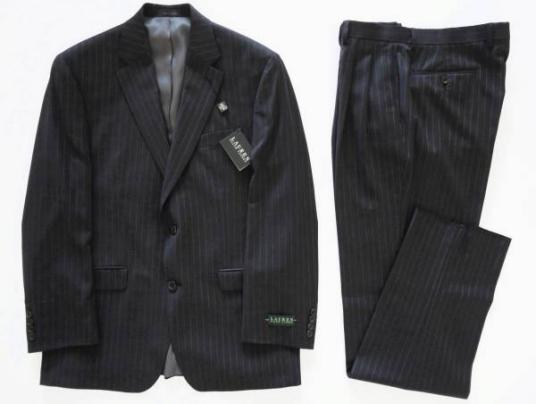 人気セール，爆買い LAURENラルフローレン グレーストライプスーツ42R 本物(XLサイズ以上)｜売買されたオークション情報、yahooの商品情報をアーカイブ公開 - オークファン XLサイズ以上