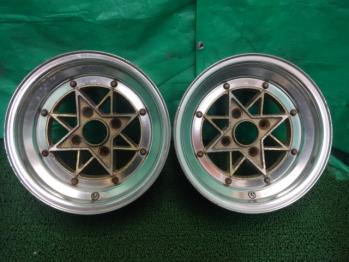 SSR スピードスター スターシャーク●14×6.5J +7 4H PCD114.3 中古ホイール2本●れ96