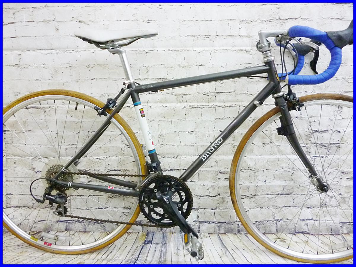 ロードバイク ブルーノ BRUNO REYNOLDS 520 クロモリ 505mm 105コンポ 700x25c 自転車、サイクリング BRUNO MINIVELO ROAD