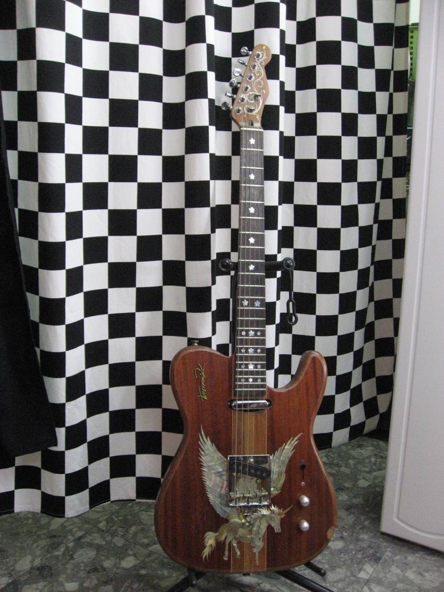 激レア！！テレキャスター　スルーネック 象嵌 USA Fender ピックアップ ウィルキンソン