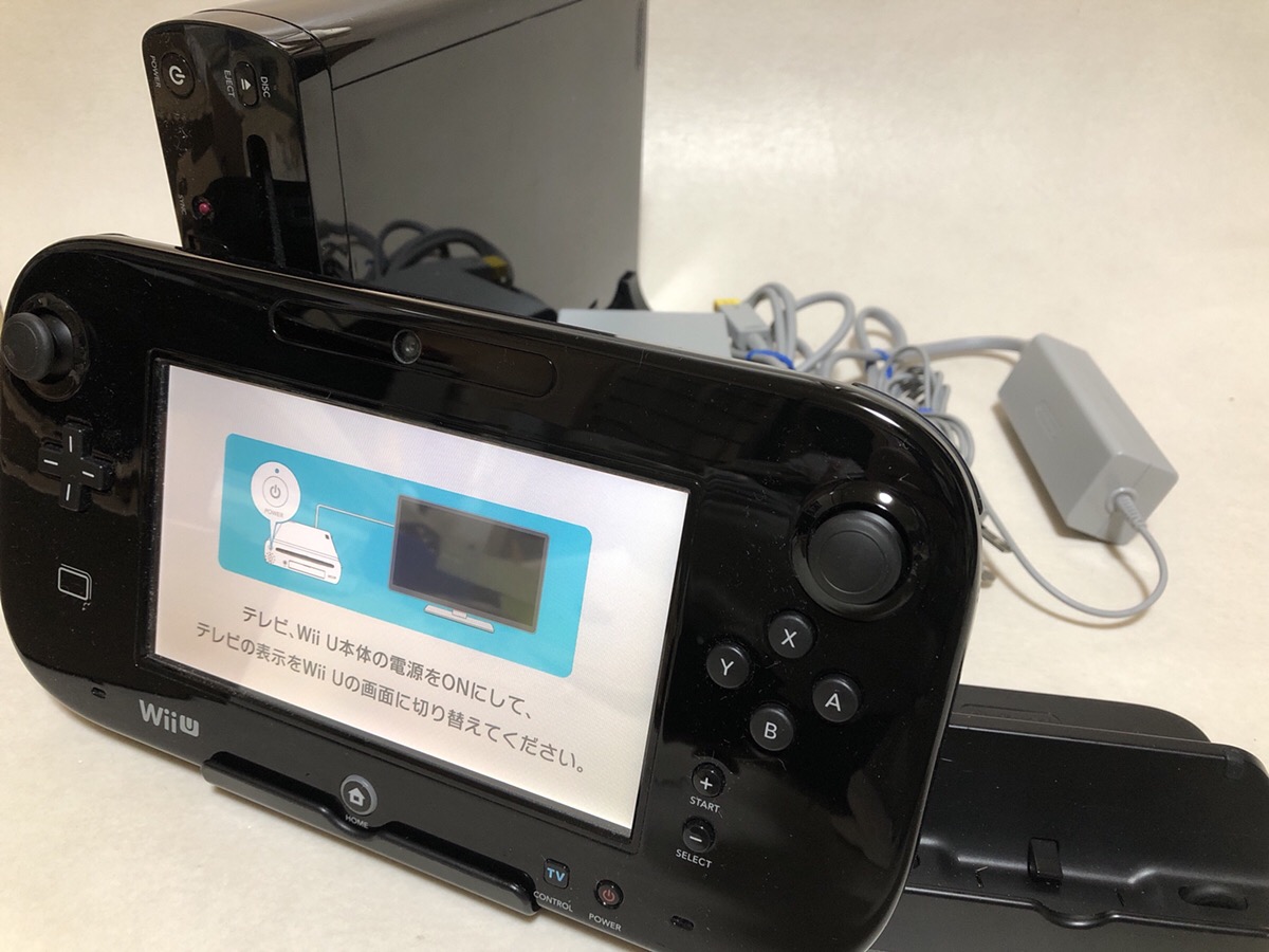 ★１円スタート★★WiiU プレミアムセット 32Ｇ★クロ 売切り★