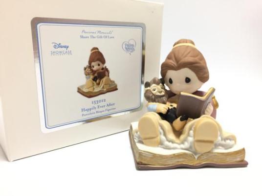 【新品】ディズニー ショーケース 美女と野獣 ベル ビーストドールと一緒｜プレシャスモーメント フィギュア