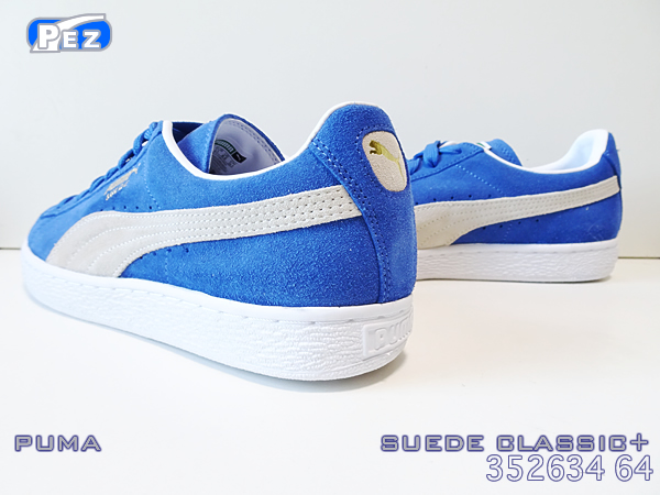 ■PUMA■スウェード クラシック+(27.5cm)■olympian blue-white■